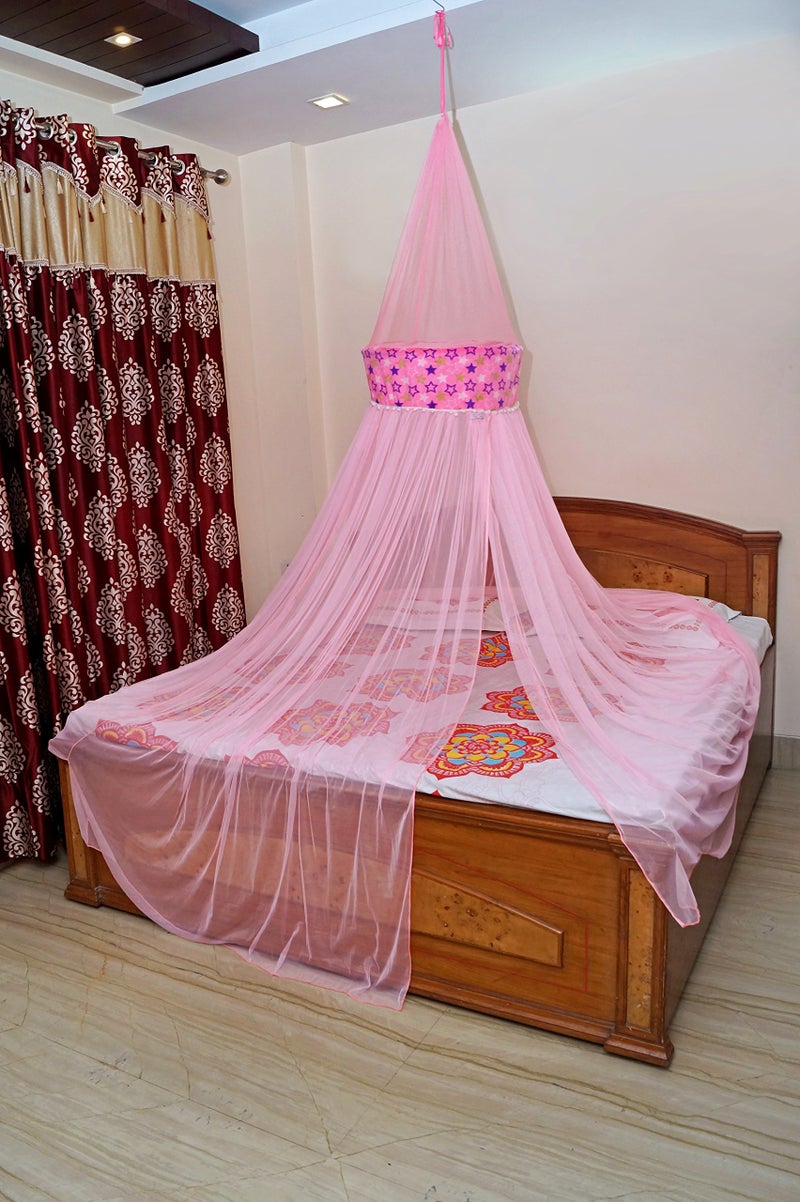 CREATIVE TEXTILES شبكة ناموس ملونة أنيقة بحجم :- قياسي - Image 1