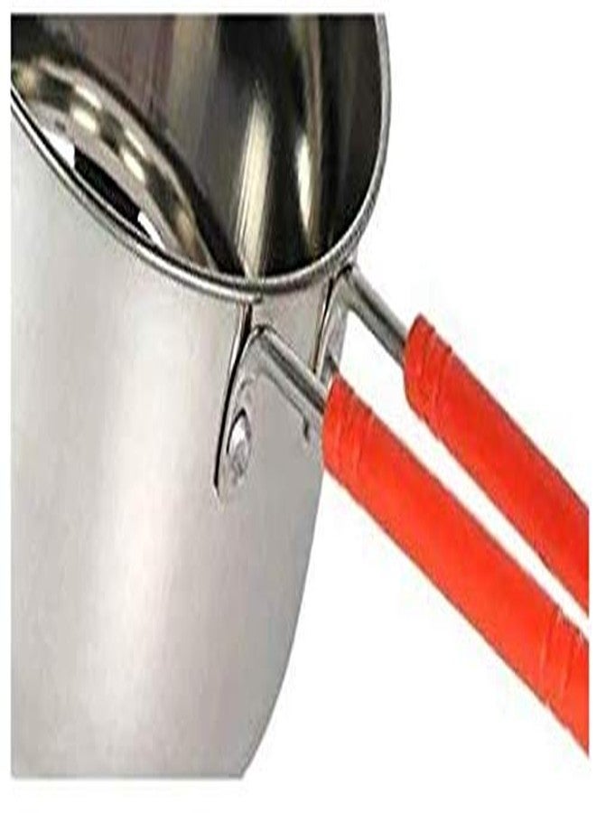 Bartan Star Stainless Steel Saucepan,Tea pan with Handle - 1 Litre - Image 3