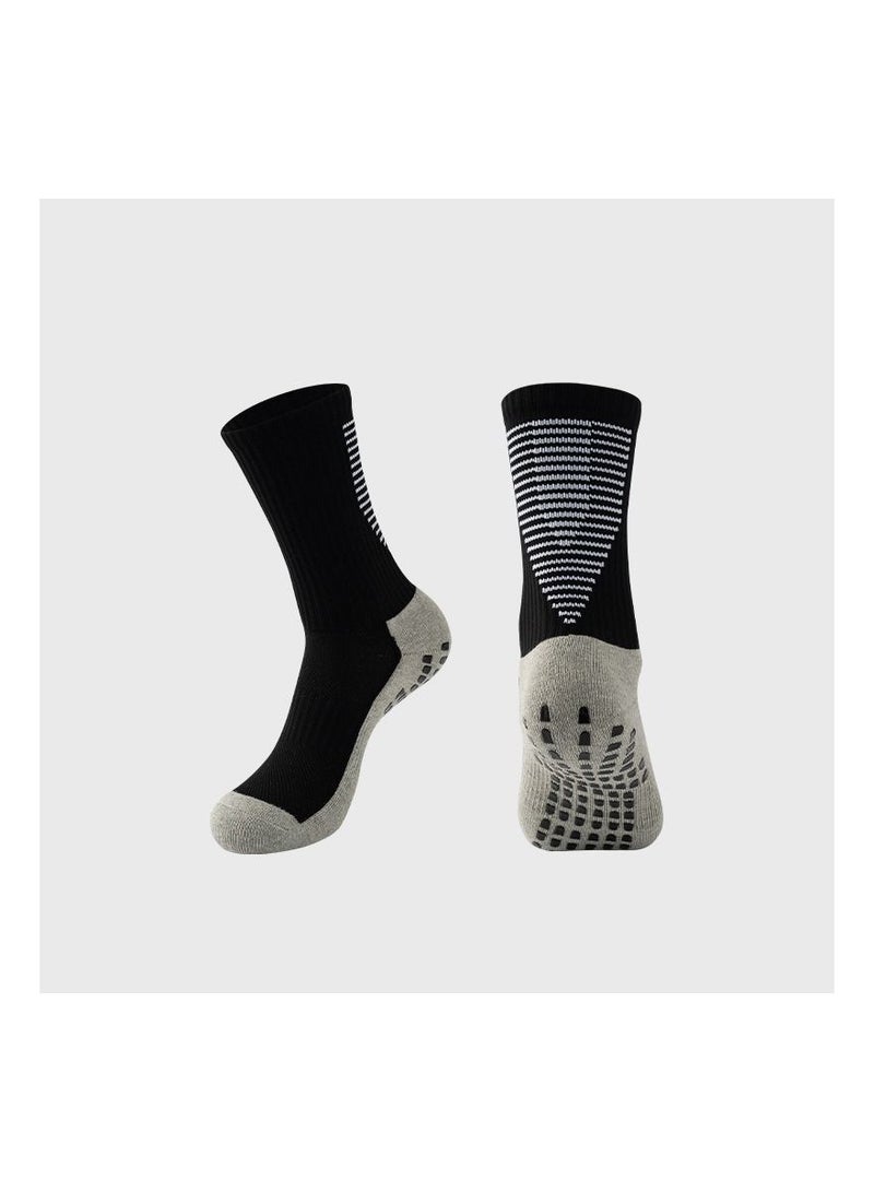 Loquat Anti Slip Mid Calf Sport Socks