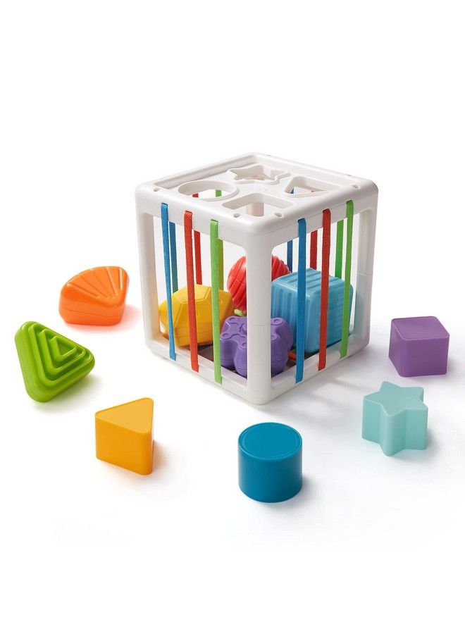 LiKee Sensory Toys Shape Sorter Baby Blocks Colorful Textured Balls Sorting Games Montessori Learning Activity For Fine Motor Skills Early Development Infants Toddlers Kids Boys Girls 18+ Months Old - Image 2