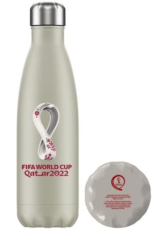 فيفا زجاجة مفرغة من الفولاذ المقاوم للصدأ بجدار مزدوج 500 مل كريم Rt5011024 - Image 3