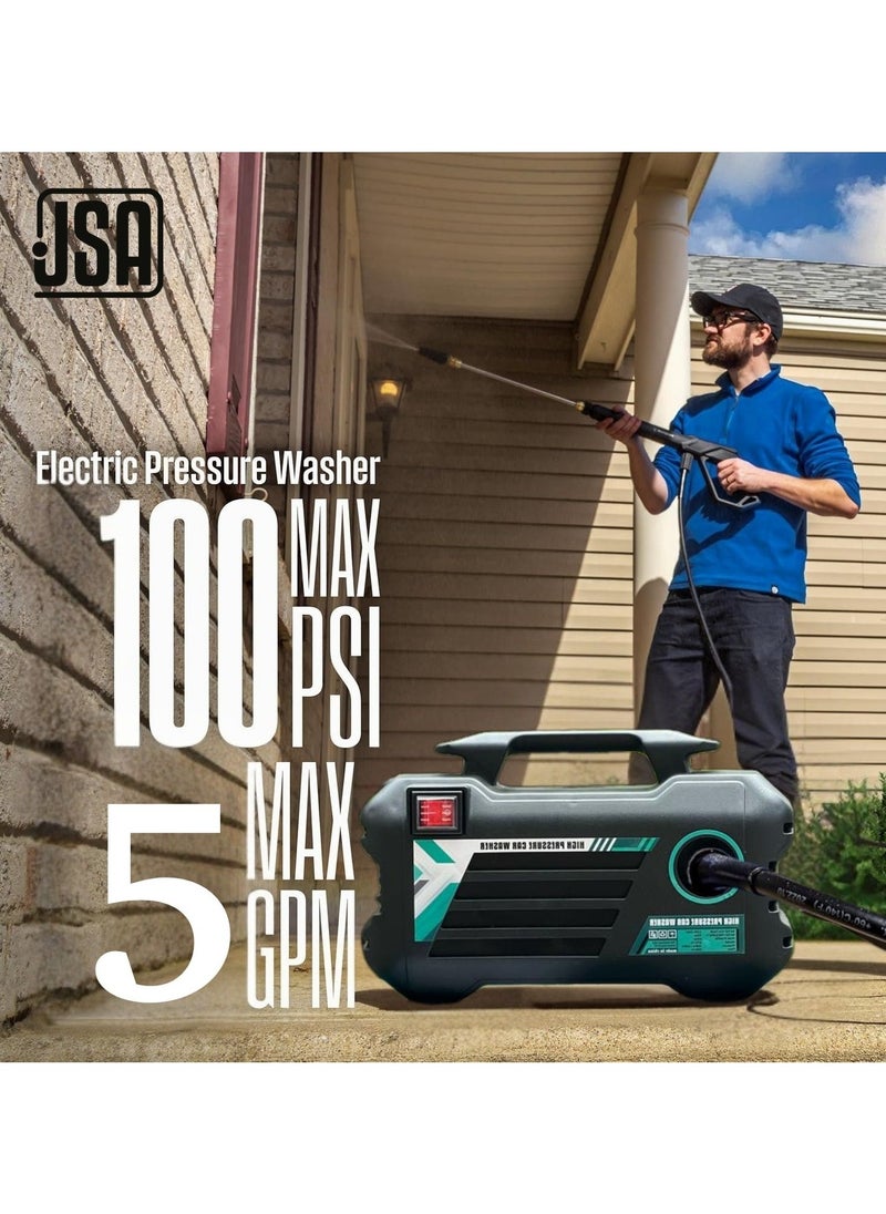 JSA JSA High-Pressure Car Washer – Perfect Cleaning Power in a Compact Size!  - Image 2