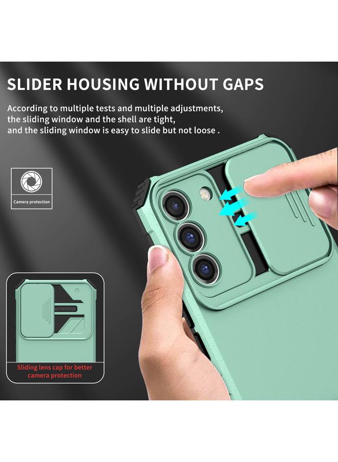 erorex Case For Samsung Galaxy S22+ 5G Stereoscopic Holder Sliding Camshield Phone Case - Image 5