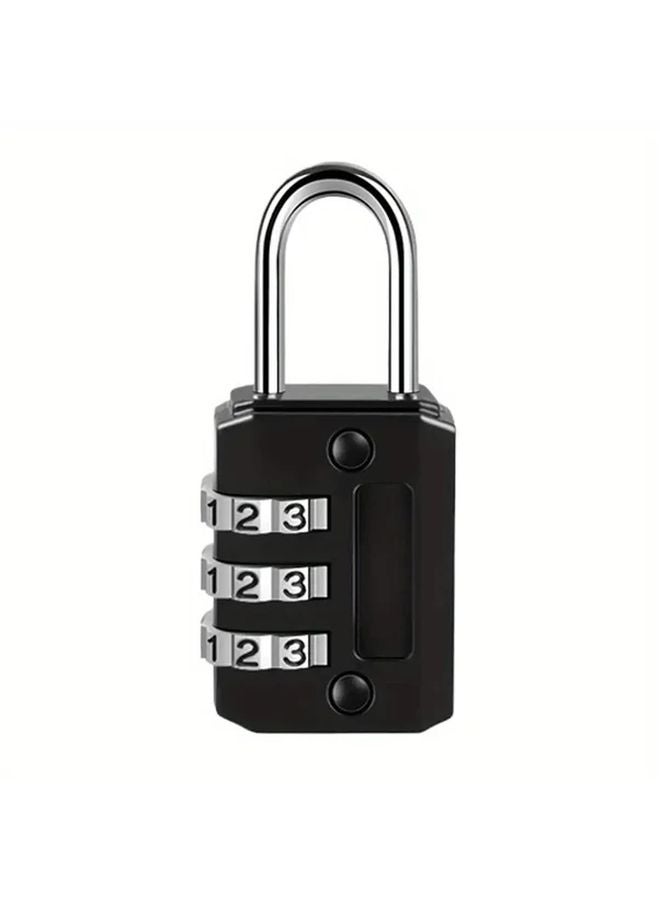 Large 3 Digit Metal Combination Lock Waterproof for Outdoor Storage Door Gym - Image 4