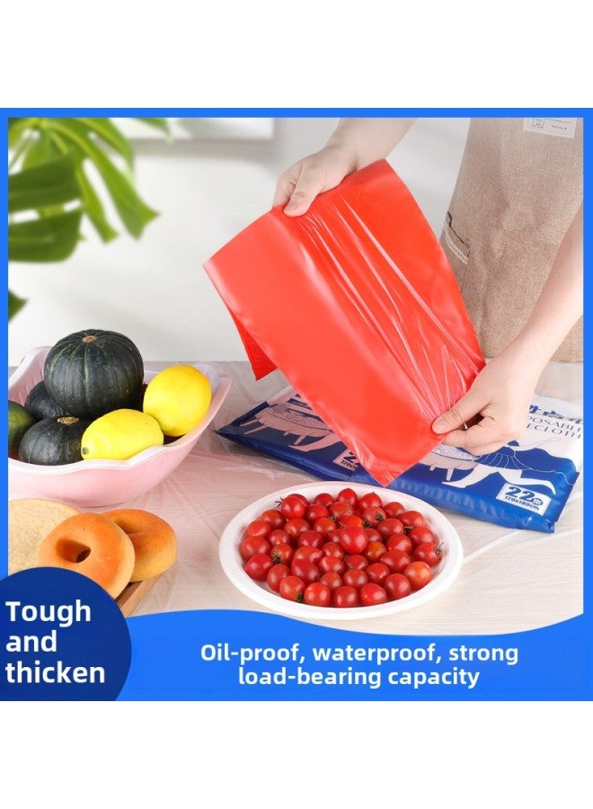 Customized OEM Thickened Disposable Tablecloth Waterproof And Oil-proof Packaging Takeaway Catering Restaurant Plastic Tablecloth-Color:Red-Specifications:140*220cm * 18  - Image 4