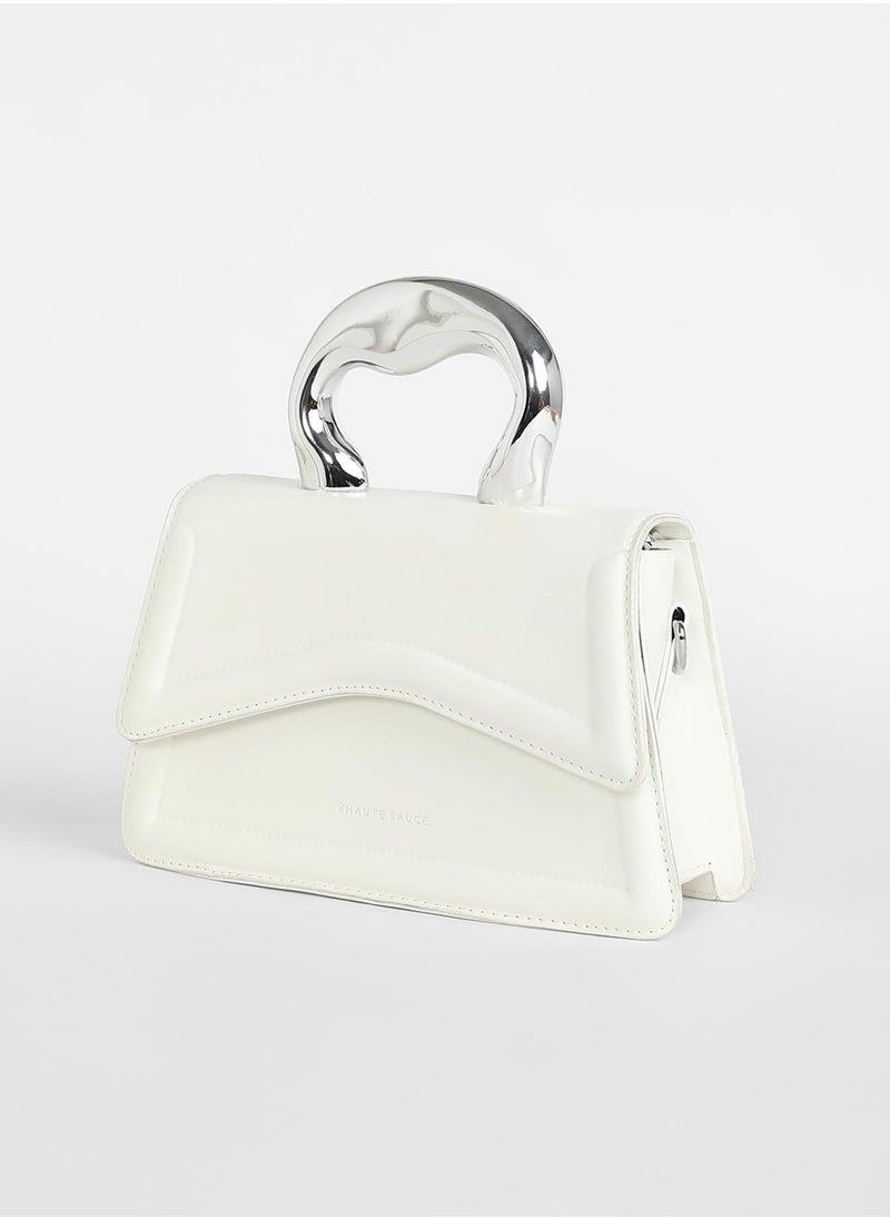 The Caldera Gloss Hand Bag - Chalk White - pzsku/Z18F0EED8F002C260FD16Z/45/_/1741336312/51f51cf7-beb5-40b5-8968-6d43f60979a6