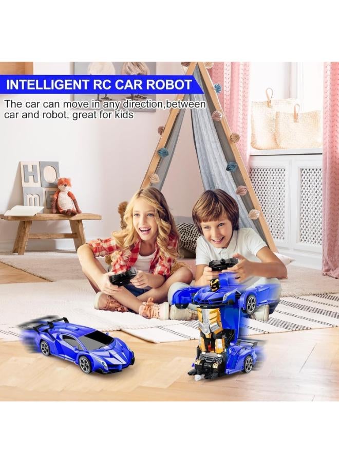 Amitasha 1-Click Transforming Remote Control Robot Car - Image 3