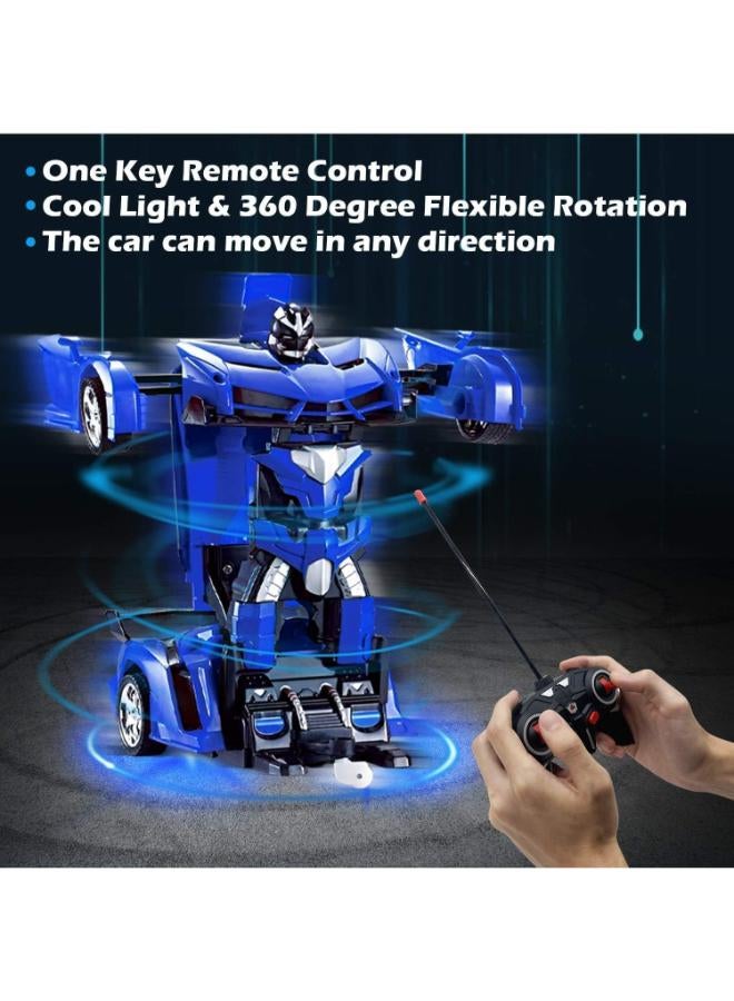 Amitasha 1-Click Transforming Remote Control Robot Car - Image 2