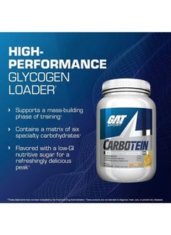 Carbotein High-Performance Glycogen Loader, 50 Servings (Grape)