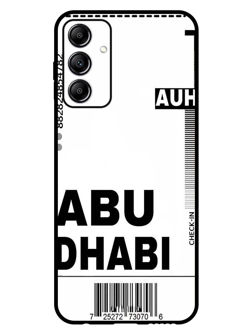 Theodor Protective Case Anti Scratch Shock Proof Bumper Cover For Samsung Galaxy A25 AUH boarding pass - Image 1