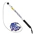 Squishy Face Studio Flirt Pole V2 with Lure Durable Dog Toy for Fun Obedience Training Exercise PurpleBlue Tie Dye Jr 24 inch - Image 3