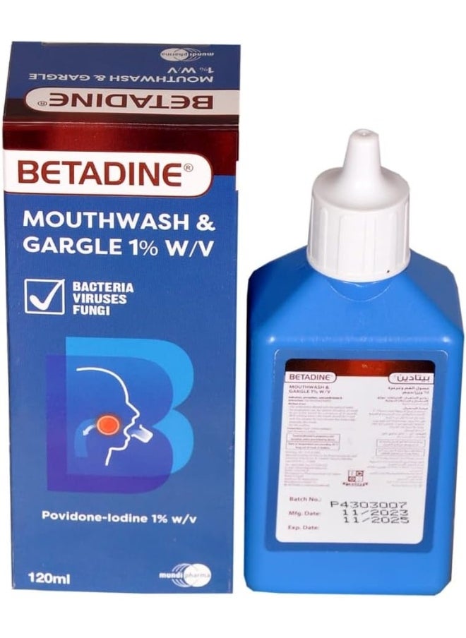 BETADINE Betadine Mouthwash / Gargle (125ml)  - Image 2