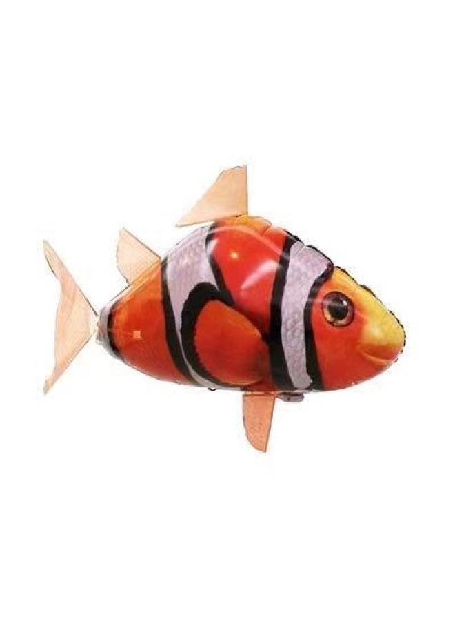 Remote Control Flying Fish Infrared Remote Control Flying Fish Shark Clown Fish Toy Children Parent-child Interactive Game-Color:Ugly Fish  - Image 1