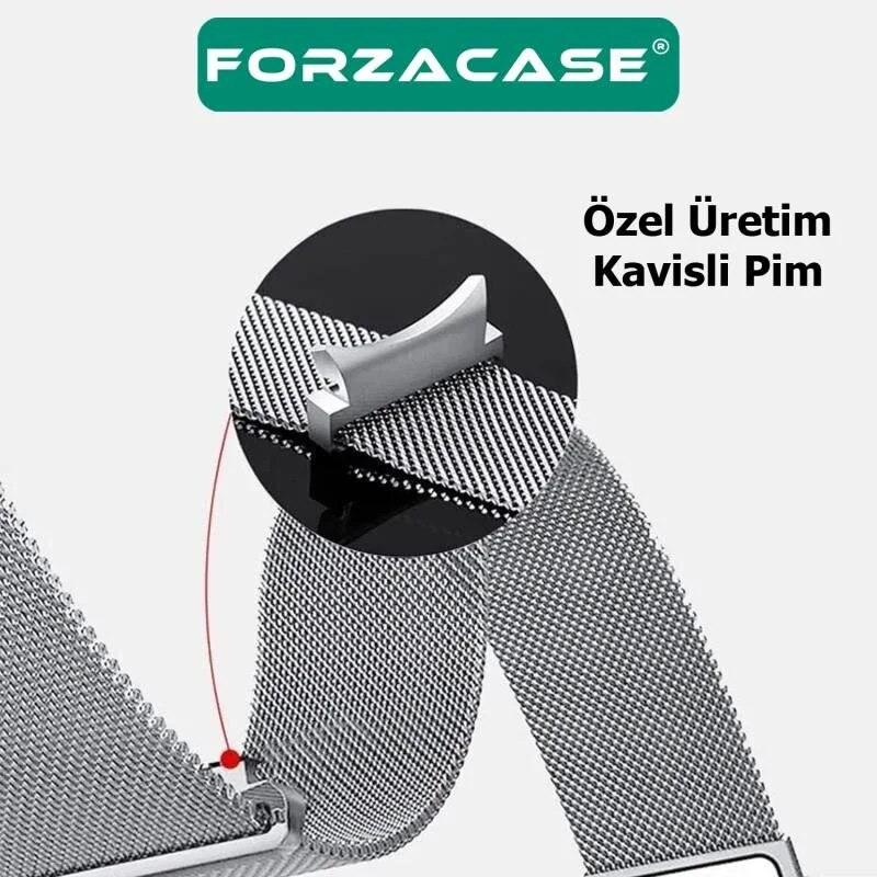 فورزاكاس Metal Magnetic Strap Compatible with Samsung Galaxy Watch7 40MM - FC302