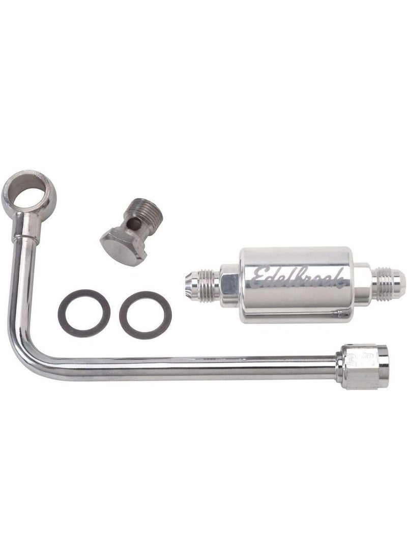 EDELBROCK Edelbrock 8131 Chrome Fuel Line 