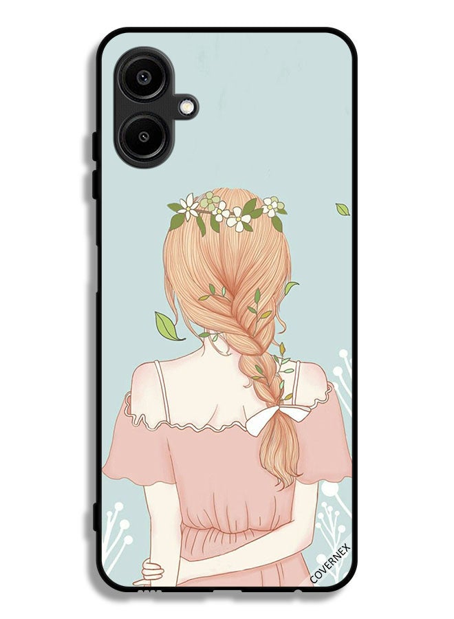 Covernex Samsung Galaxy A06 4G Protective Case Cover Standing Girl Looking Cute - Image 1
