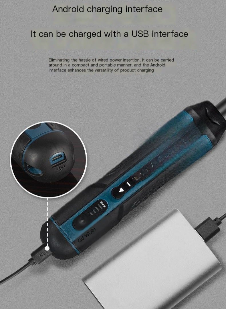 20pcs Cordless Electric Screwdriver Rechargeable 1300mah Lithium Battery Mini Drill 3.6V Power Tools Set Household Maintenance Repair  - Image 4