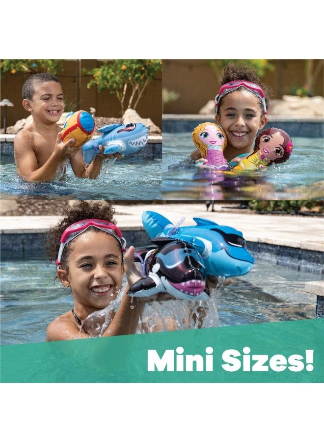 GAME ألعاب مائية GAME 55303-BB SwimPals، دلفين، غواصة، حورية البحر، وقرش، للأعمار من 6 سنوات وما فوق - Image 5