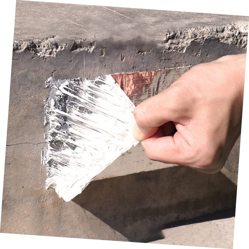 PartyKindom شريط إصلاح بوتيل 2 قطعة، مقاوم للماء ثقيل للأسطح والنوافذ وتصحيح التسربات الخارجية - Image 5