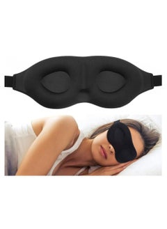 Sleep Mask Soft and Comfortable Eye Shade Cover Concave Molded Night Sleep for Men and Women