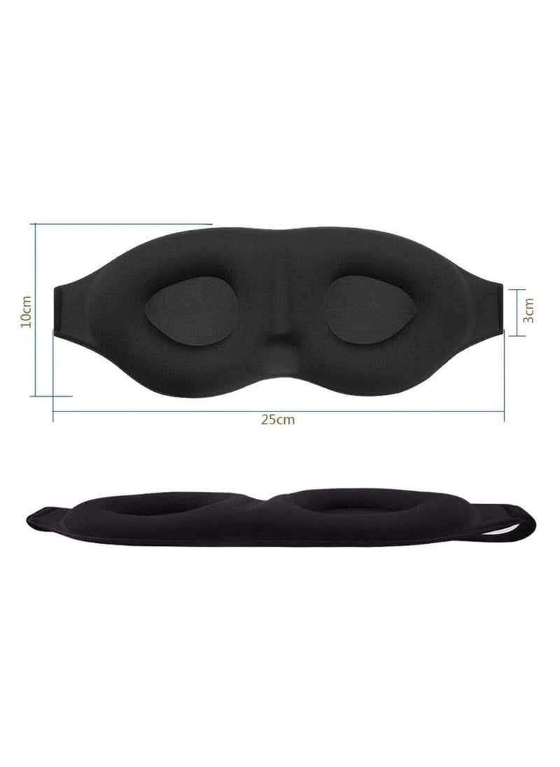 Alissa - Sleep Mask Soft and Comfortable Eye Shade Cover Concave Molded Night Sleep for Men and Women - Image 1