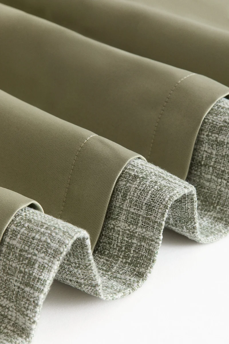 H&M 2-pack long blackout curtain lengths