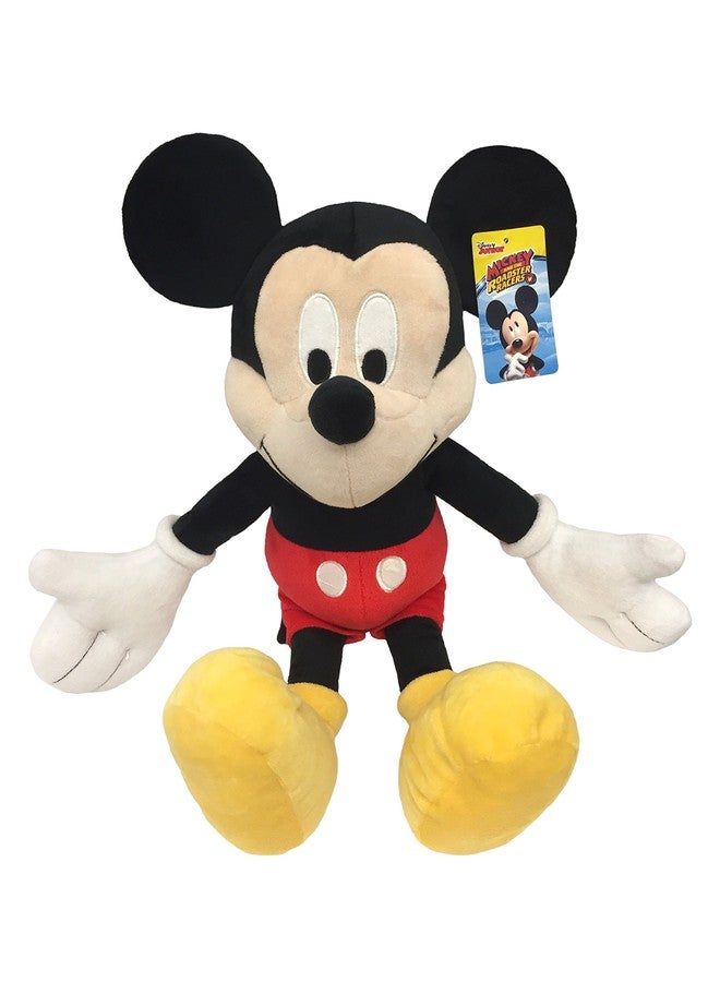 Jay Franco Disney Mickey Mouse Classic Plush Pillow Buddy Super Soft Polyester Microfiber - Image 2
