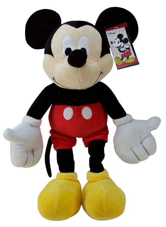 Jay Franco Disney Mickey Mouse Classic Plush Pillow Buddy Super Soft Polyester Microfiber - Image 1