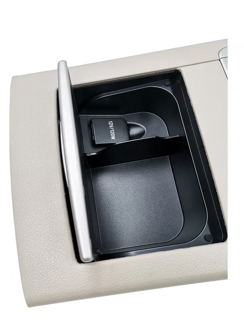 كونسول قير اوتوماتيك لون فضي متوافق مع تويوتا كامري 2007 2008 2009 2010 2011 - Image 4