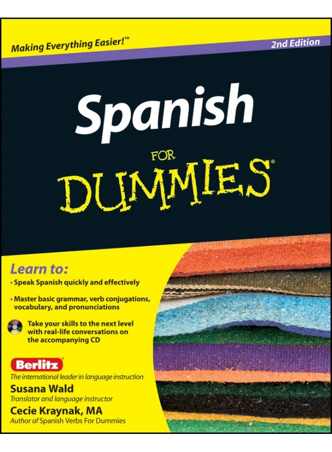 Spanish for Dummies (For Dummies (Language & Literature)) (2 PAP/COM)