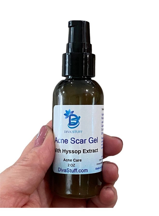 Diva Stuff Acne Scar Gel With Hyssop Extract Oil Free And Will Not Clog Pores Helps Decrease The Appearance Of Scars Caused By Acne Or Mild Skin Irritations Diva Stuff 2 Fluid Ounces - Image 2