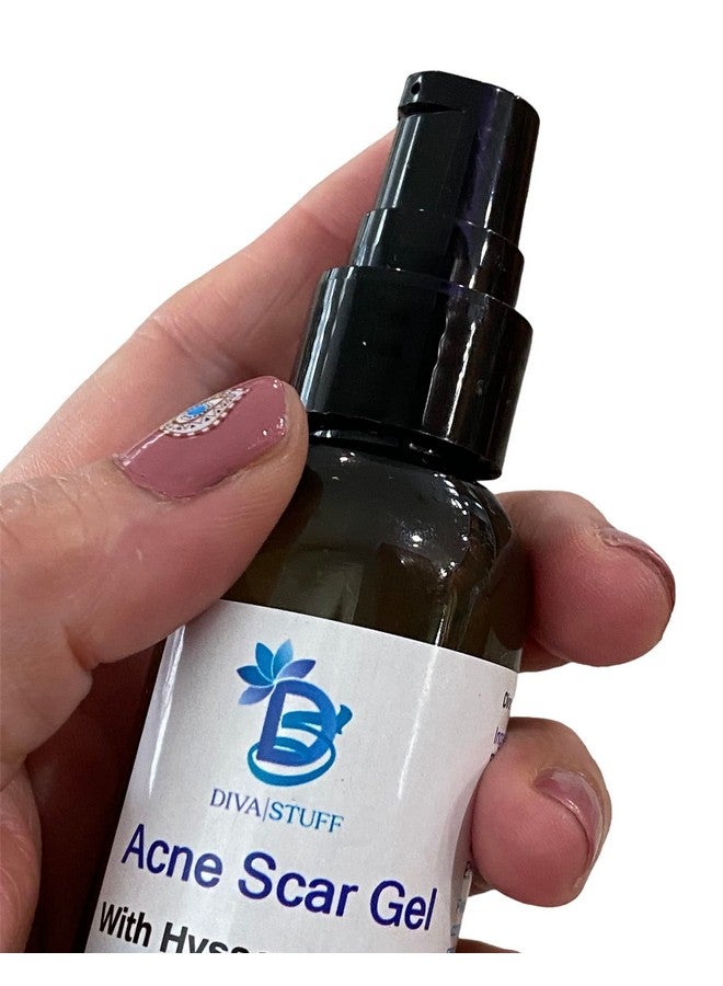 Diva Stuff Acne Scar Gel With Hyssop Extract Oil Free And Will Not Clog Pores Helps Decrease The Appearance Of Scars Caused By Acne Or Mild Skin Irritations Diva Stuff 2 Fluid Ounces - Image 4
