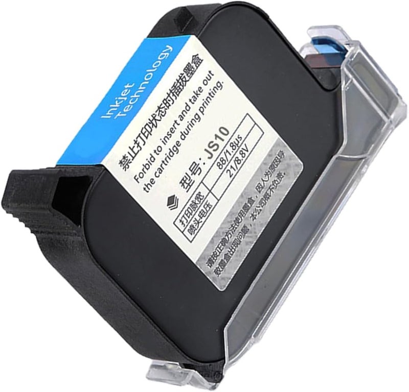 Red JS10 Handheld Printer Cartridge Fast Dry 600DPI 12.7mm Inkjet Batch Coder - Image 1