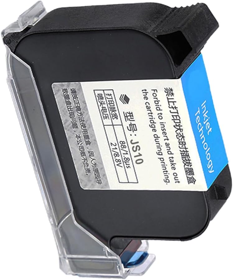 Red JS10 Handheld Printer Cartridge Fast Dry 600DPI 12.7mm Inkjet Batch Coder - Image 5