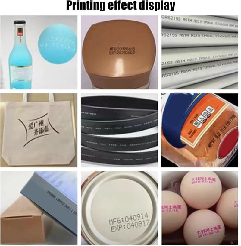 Red JS10 Handheld Printer Cartridge Fast Dry 600DPI 12.7mm Inkjet Batch Coder - Image 4