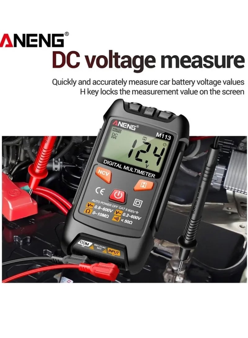 ANENG M113 Mini Digital Multimeter AC/DC Voltage Meter 1999 Counts Multimetro Ohm NCV Electricity Tools Measuring Instruments  - Image 4