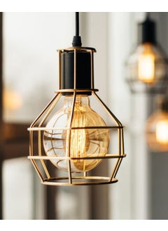 Etsylight Zara Golden Mix 3 Entrance, Living Room Chandelier  - Image 3
