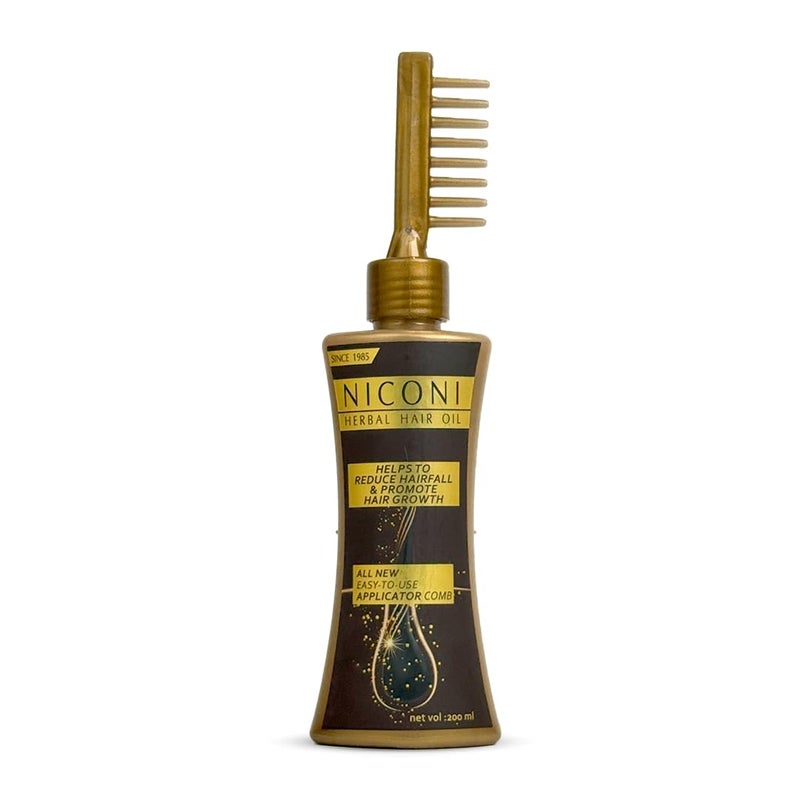 NICONI Herbal Hair Oil 200ml - Image 1