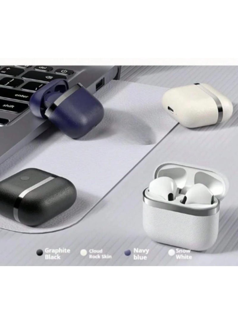 سماعات ايربودز للأذن لاسلكية بلوتوث - سماعه ايربود - سماعة هيدفون - سماعه هيدسيت - سماعة أذن ستيريو تي دبليو اس مع التحكم باللمس، حافظة بنك ، صوت ستيريو عالي الدقة، إلغاء الضوضاء، مقاومة للماء - وقت تشغيل طويل للألعاب - Image 4