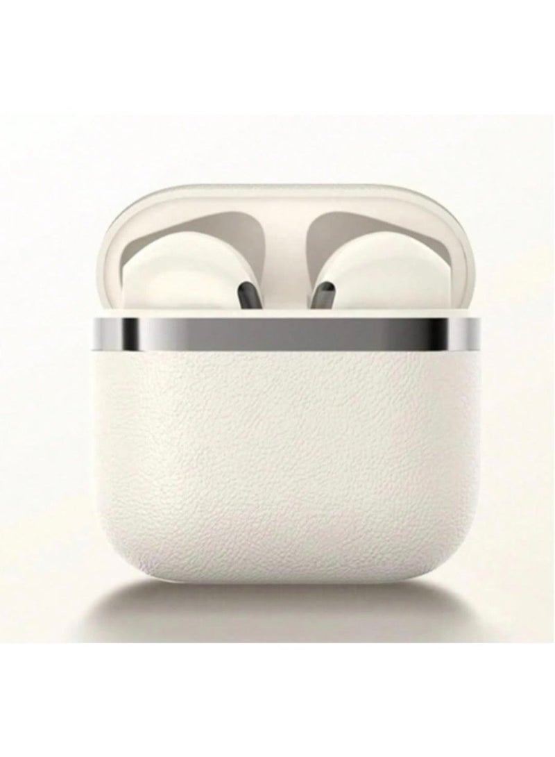 سماعات ايربودز للأذن لاسلكية بلوتوث - سماعه ايربود - سماعة هيدفون - سماعه هيدسيت - سماعة أذن ستيريو تي دبليو اس مع التحكم باللمس، حافظة بنك ، صوت ستيريو عالي الدقة، إلغاء الضوضاء، مقاومة للماء - وقت تشغيل طويل للألعاب - Image 2