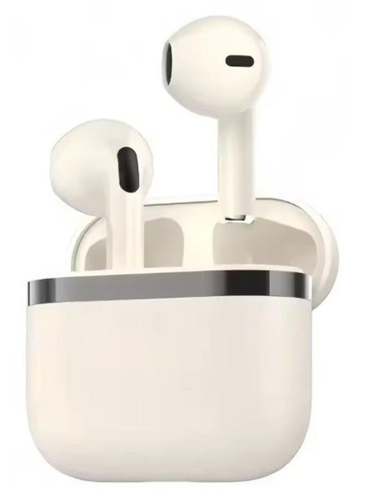 سماعات ايربودز للأذن لاسلكية بلوتوث - سماعه ايربود - سماعة هيدفون - سماعه هيدسيت - سماعة أذن ستيريو تي دبليو اس مع التحكم باللمس، حافظة بنك ، صوت ستيريو عالي الدقة، إلغاء الضوضاء، مقاومة للماء - وقت تشغيل طويل للألعاب - Image 1