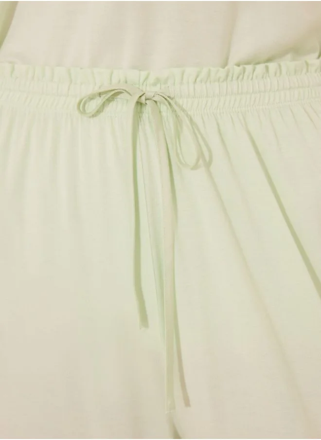 women'secret Green viscose classic pyjamas