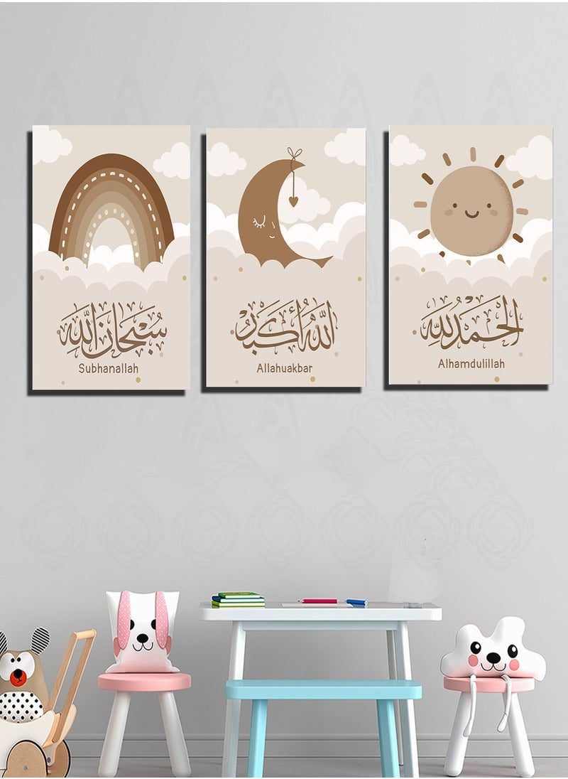 Decorior Billboard, 3 pieces, 90 cm x 42.5 cm, 30 mm thick, with high-quality digital printing - UV layer to protect against scratches and color protection  - Image 4