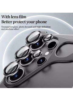 General Shaped metal case for Samsung galaxy s24 Ultra, aluminium metal corner cushion, frameless lens cover  - Image 2