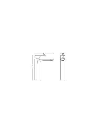 Kohler - KOHLER Aleo Tall Lav Faucet, Without Drain - Image 1
