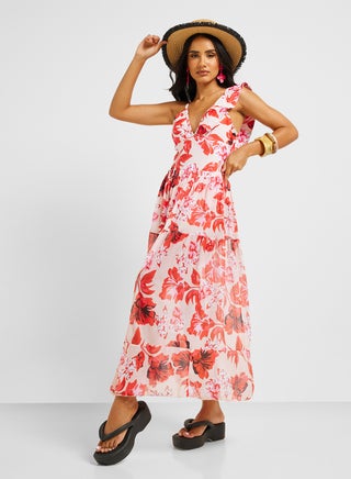 Floral Print One Shoulder Ruffled Swimsuit & Beach Skirt - pzsku/Z18F3A6F23D78D9886AE0Z/45/1746228053/f780e13a-7564-4909-aba3-dd3cff51f84d