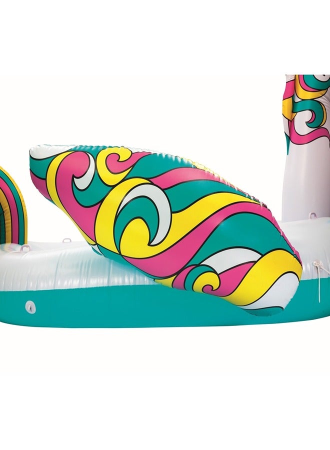 بست واي عوامة حمام السباحة/الشاطئ جزيرة عائمة من الفينيل متعددة الألوان - 43228 - Image 4