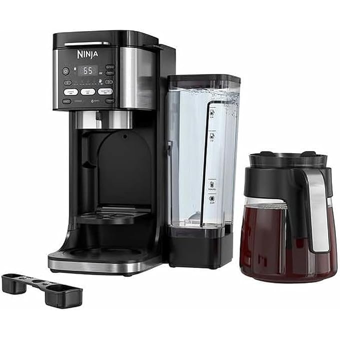 Renewed Ninja CFP105 DualBrew Hot & Iced Coffee Maker Black (Renewed) Bundle with 2 YR CPS Enhanced Protection Pack - Image 3