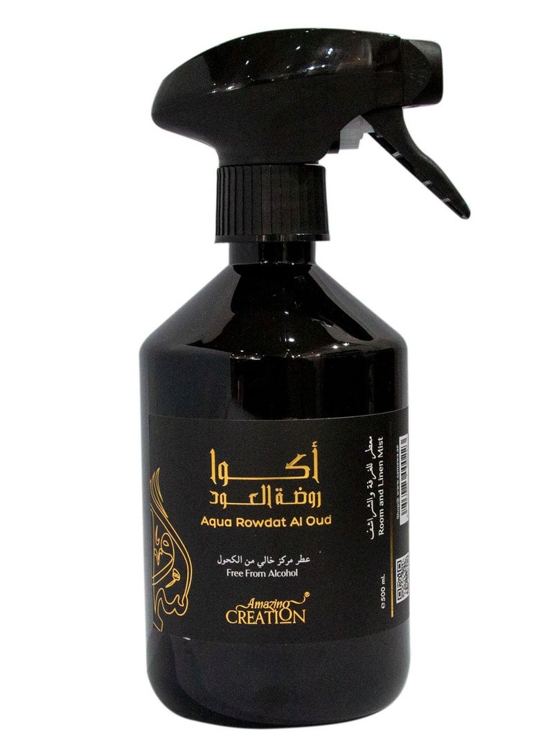 أميزينغ كرييشن أميزينج كرييشن أكوا روضة العود معطر الكتان 500 مل - Image 1