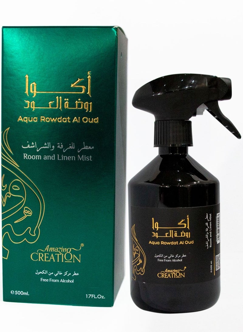 أميزينغ كرييشن أميزينج كرييشن أكوا روضة العود معطر الكتان 500 مل - Image 2